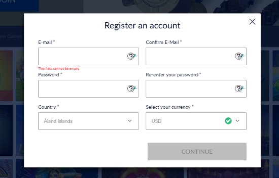 Gowild Casino Registration