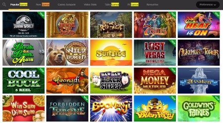 Go Wild Casino Pokies popular